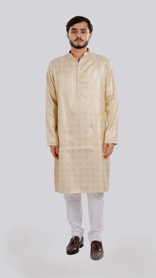 Men’s Long Kurta in Premium Rayon Fabric – Festive & Ethnic Wear