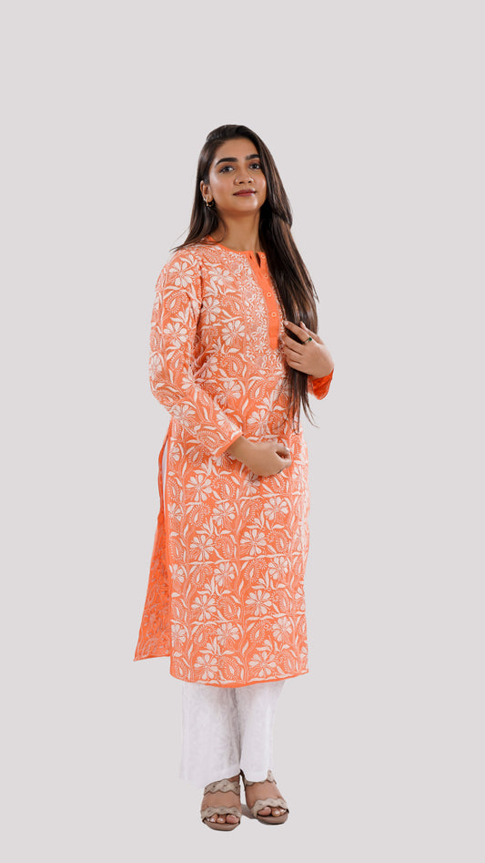 Women’s Long Kurta – Plain, Elegant & Comfortable | 100% Pure Cotton