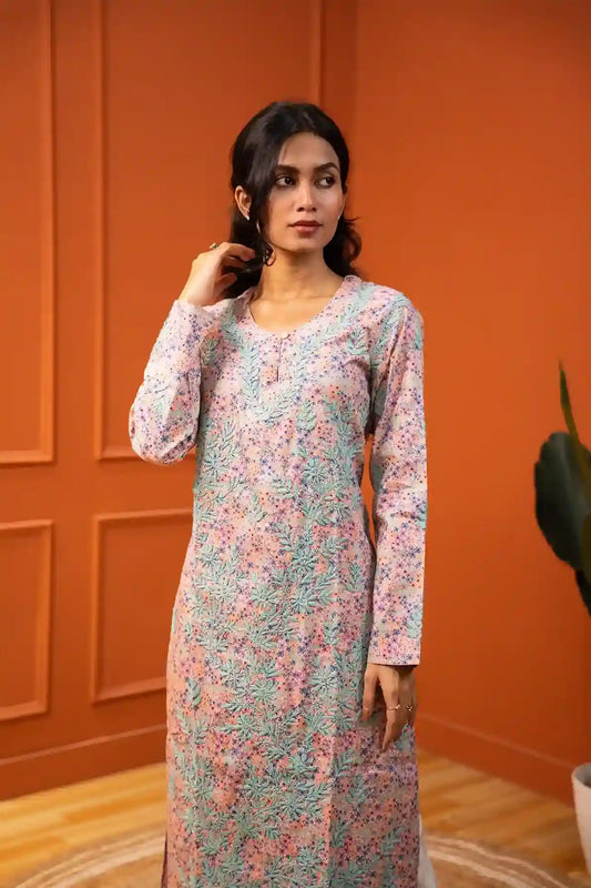 Ladies Long Kurta – Graceful Comfort for Everyday Wear