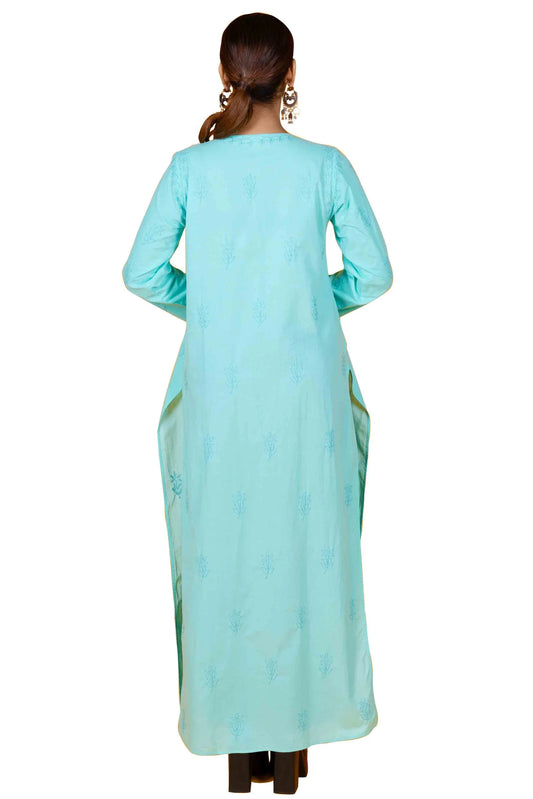 Women’s Long Maxi – Jellyfish Pure Cotton Dress
